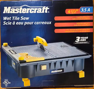 Wet Tile Saw - brand new, View more
