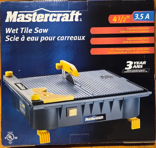 Wet Tile Saw - brand new in Power Tools in City of Toronto - Image 2