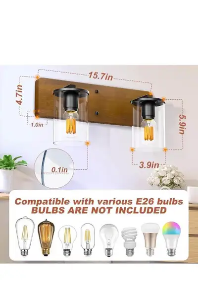 VeyFiun Vanity Light, View more