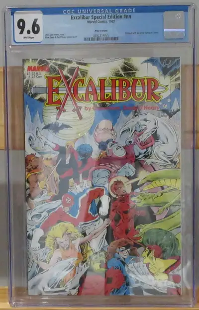 Excalibur Special Edition, CGC 9.6 W, 1987, #nn, Price Variant, View more