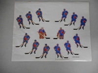 Coleco Irwin Pro Stars All Star Table Hockey Decal Team Canada