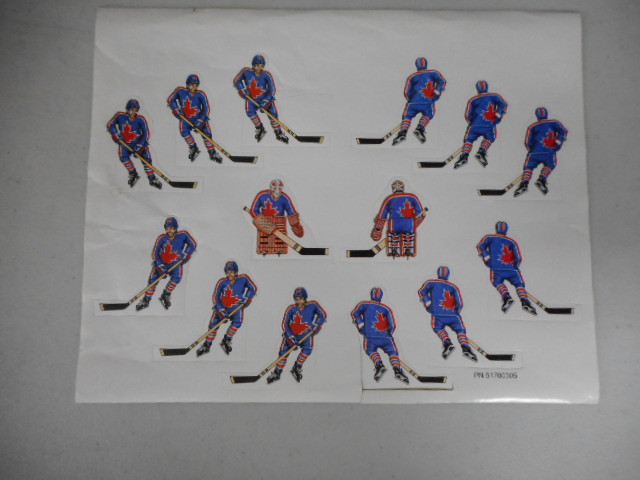 Coleco Irwin Pro Stars All Star Table Hockey Decal Team Canada dans Art et objets de collection  à Thetford Mines