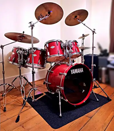 " Rare YAMAHA-Beech Custom-Full Kit- Or Shell Pack ", View more
