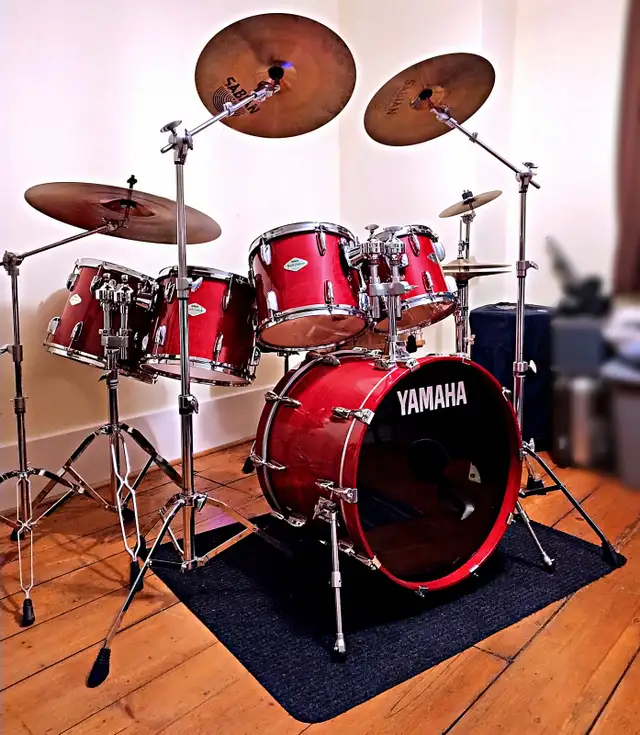 " Rare YAMAHA-Beech Custom-Full Kit- Or Shell Pack " in Drums & Percussion in Belleville - Image 2