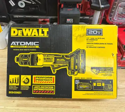 Dewalt 20v Max Atomic Compact 1/4 Die Grinder Kit, View more