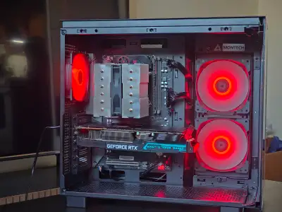 Custom-built brand-new gaming PC. Equipped with an Intel Core i9, Nvidia RTX 2080 SUPER, 16GB of DDR...