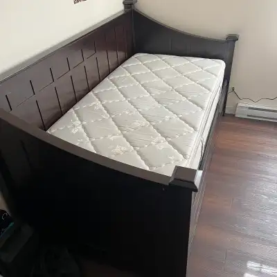 Lit gigogne simple (avec deux lits), View more