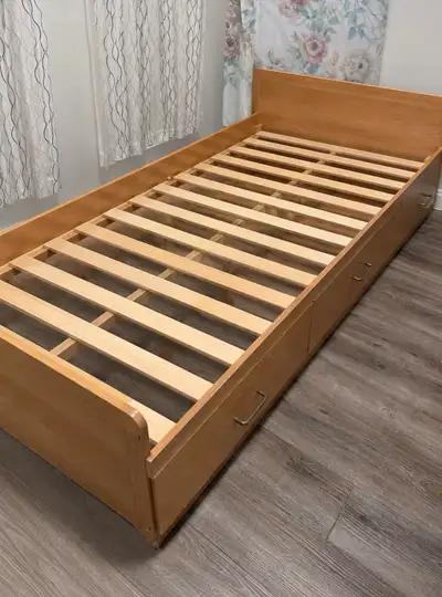 bedframe with drawers, View more