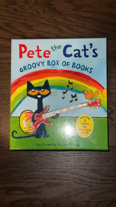 Pete the Cat’s groovy box of books, View more
