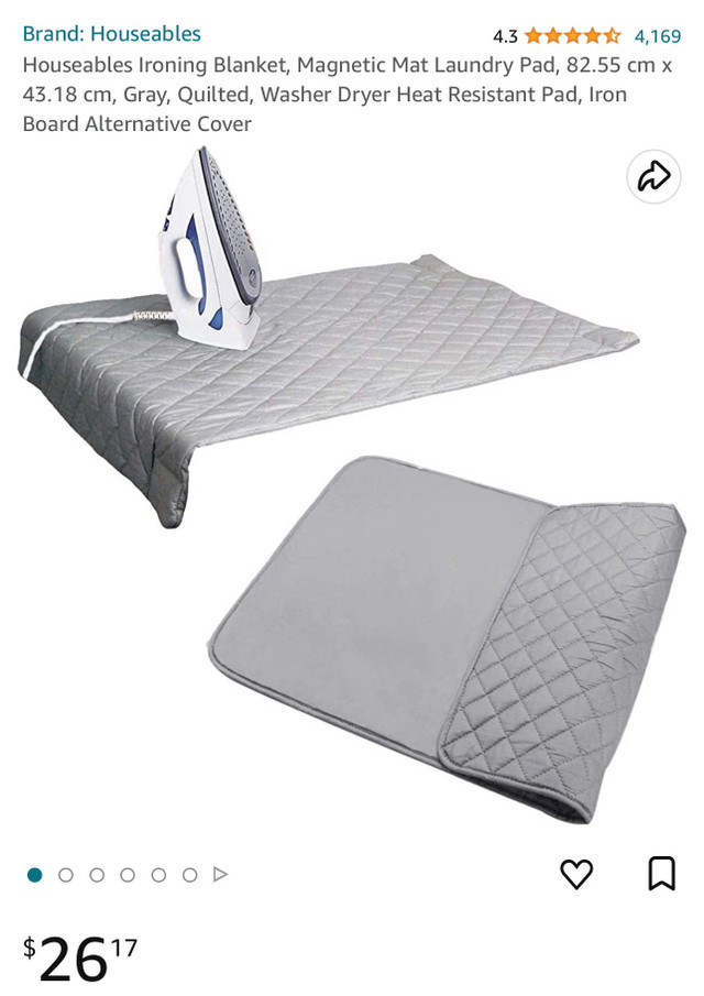 Ironing pads 25 each  in Home Décor & Accents in Charlottetown - Image 2