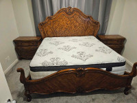 King bed set 800 mattress not included 