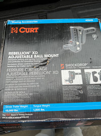 Trailer Hitch -  Curt Rebellion XD - Almost new