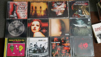 CD collection.