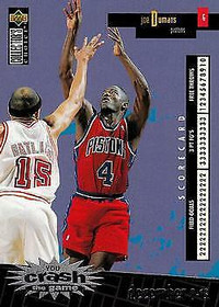 1996-97 Collector's Choice Crash the Game #C8 Joe Dumars Pistons