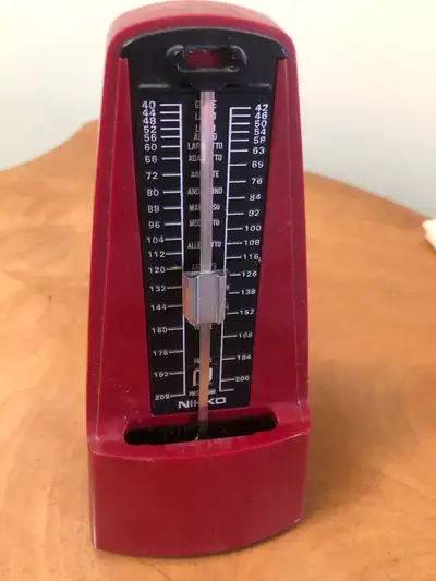 Nikko Standard Metronome barely used, View more
