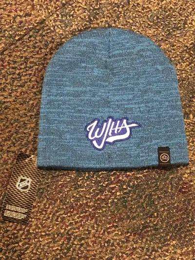 Brand New w/ Tags,  WJHA, Winnipeg Jets Hockey Association Toque, View more