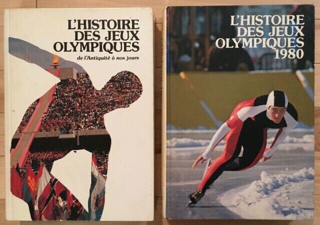 L’histoire des jeux olympiques Antiquité à nos jours et 1980 (2) dans Art et objets de collection  à Trois-Rivières