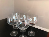 5 Waterford Robert Mondavi Wine Glasses