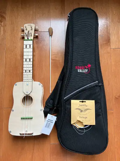 - New Rouge Valley Concert Ukulele Case 100 Series. $50+tax+shipping if buying from retail. - String...