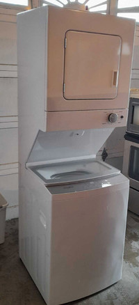 One piece washer and dryer 