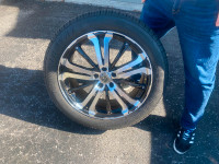 20 inch rims and tires for sale!