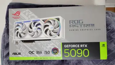 Asus RTX 5090 Astral OC 32GB White, View more