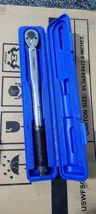 Like new 3/8" Powerfist torque wrench. 10-80 ft. lb. range. $35 obo