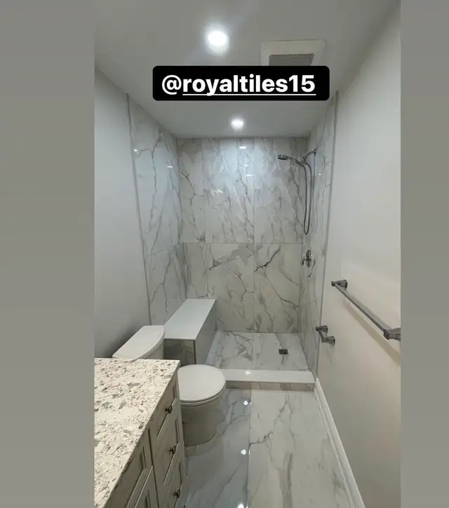 Tiles installation (washrooms, floors & backsplashes)63735895119873123