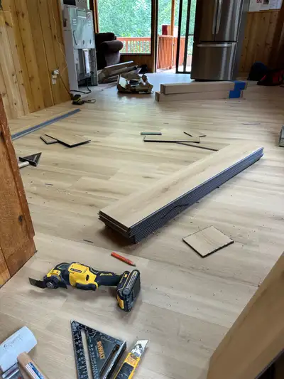 We do flooring installations of all vinyl, Laminate. Ceramic/porcelain tiles on the floor areas, wal...
