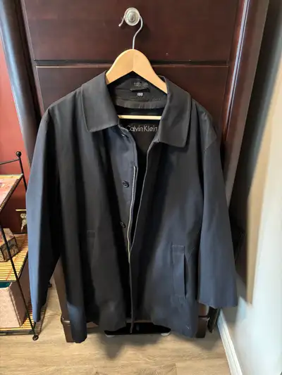 Calvin Klein Black Overcoat  42R, View more