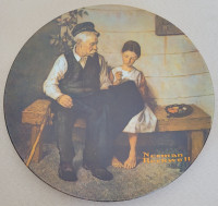 Collector Plate - Norman Rockwell - Lighthouse Keeper's Daughter