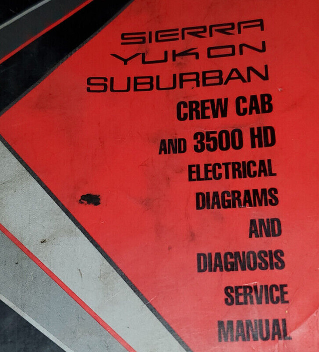 1993 SIERRA YUKON SUBURBAN 3500HD Service Manual dans Autre  à Kingston - Image 3