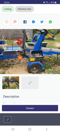 Firewood  & wood processor for hire