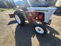 Satoh 650 g tractor. runs drives and stops pto and 3 point work
