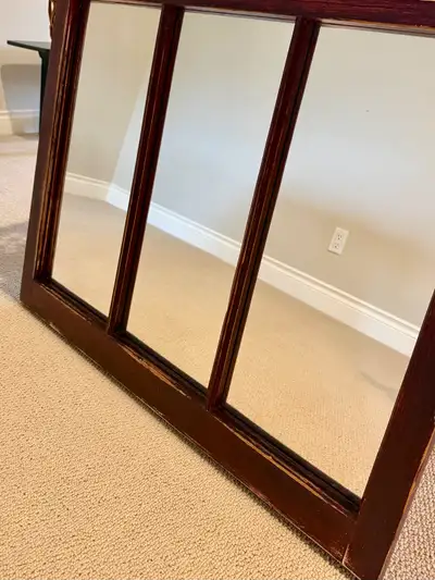 Vintage Reclaimed Window Mirror, View more