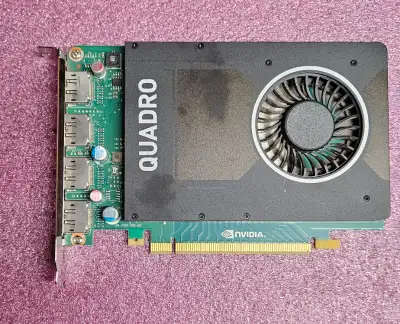 NVIDIA QUADRO M2000 4GB GDDR5 SUPPORT 4 MONITOR Video Card, View more