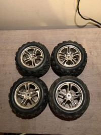 RC Traxxas Truck Off-road Tires (Good condition)