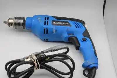 For Sale Get through projects effortlessly with the Mastercraft 6A Corded Variable Speed Hammer Dril...