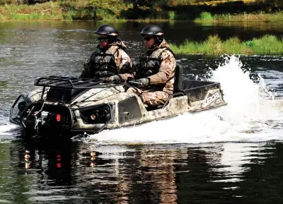 ARGO 650 SCOUT ALL WHEEL DRIVE AND IT FLOATS, View more