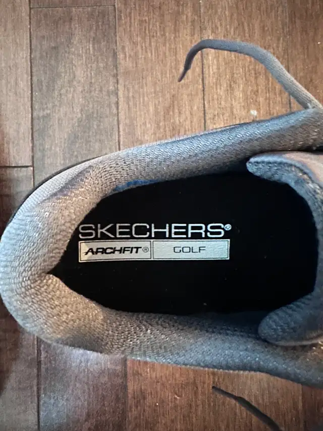 Skechers GO GOLF Elite 5 GF Golf Shoes - Gray/Blue