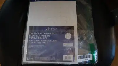 MPad  DOUBLE SHEET GRAPH PAPER PAD, View more
