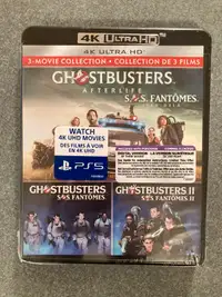 New Sealed Ghostbusters 4K UHD 1 2 Afterlife 3 movie collection