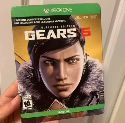 Xbox One Gears 5 Steel Book Ultimate Edition NEW Factory Sealed, View more