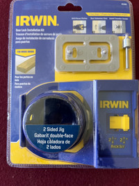 Irwin door lock installation kit
