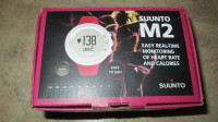 Suunto M2 Fuchsia heart rate Monitor watch.