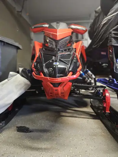 Hand guard avec led Skin plate 8litre dhuile Toile protectrice Brake neuf Changer lips du pont Rétro...