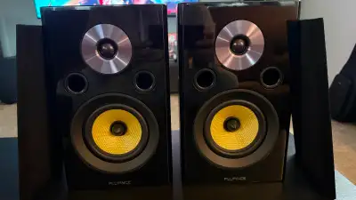 Fluance bookshelf speakers, View more