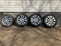 Toyota Tundra Platinum 20 inch rims and tires. 