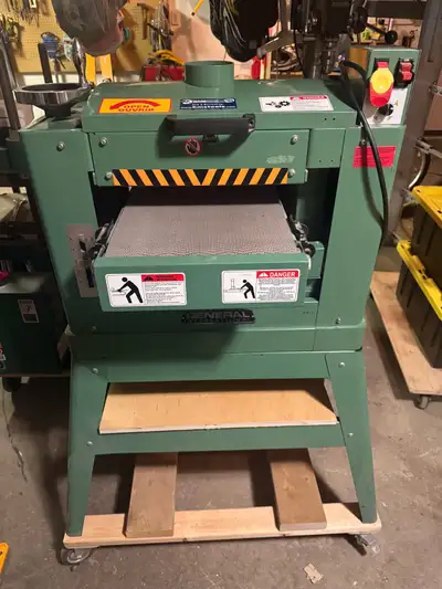 General International 13” drum sander , View more