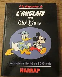 À la découverte de l'anglais avec Walt Disney, Vocabulaire...